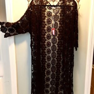 Black Crochet Sweater ❤️